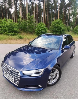 Audi A4 cena 77900 przebieg: 107150, rok produkcji 2016 z Kępno małe 497